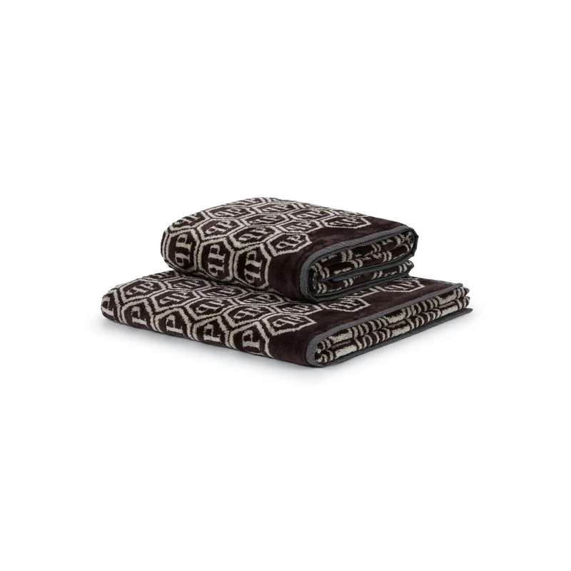 Asciugamano con Ospite pattern Moderno in Spugna 450 gr/mq