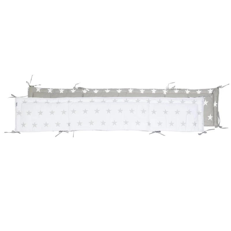 Komplettbettset "Little Stars" – 70 x 140 cm inkl. Bettwäsche, Himmel, Nest & Matratze
