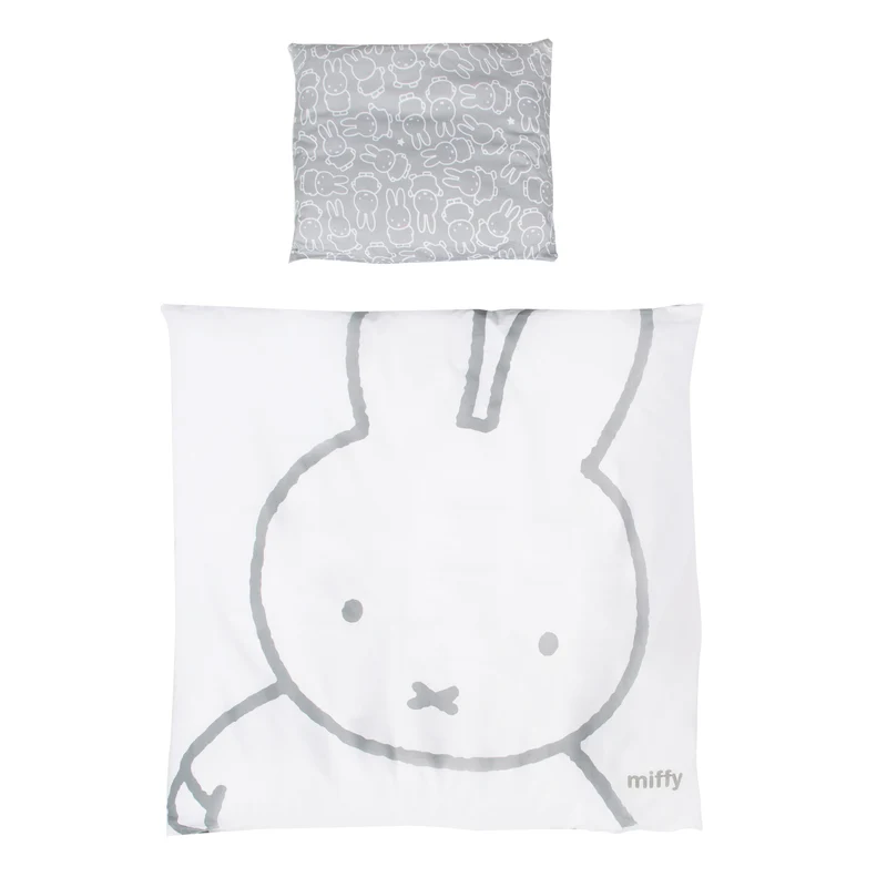 Komplettwiegenset "miffy®" – 40 x 90 cm, weiß, Feststellfunktion, inkl. Ausstattung