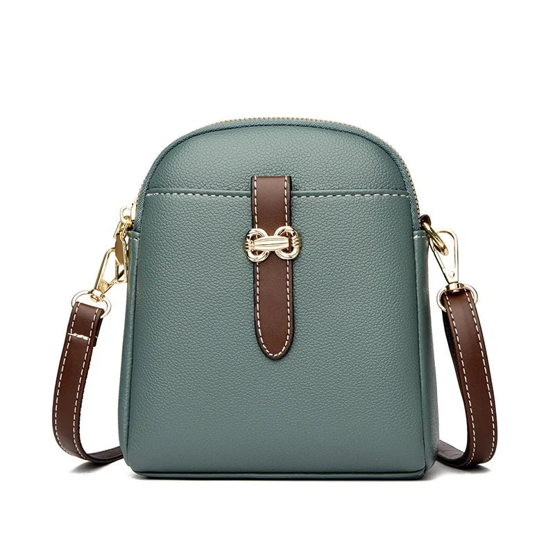 Luxuriöse Lederhandtaschen für Damen – Designer-Schulter- und Umhängetaschen aus weichem Leder 2025