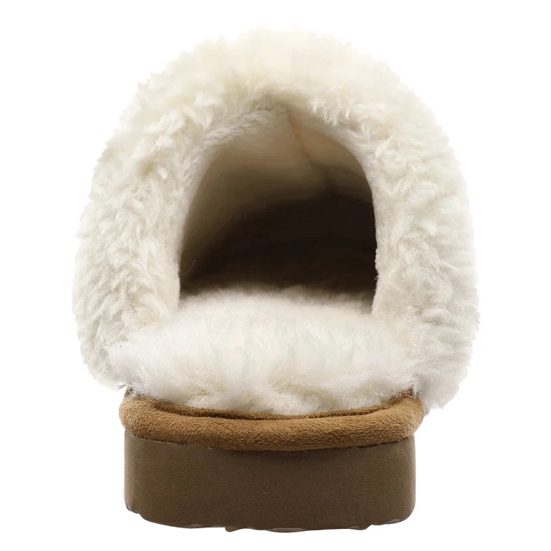 Comwarm Winterflauschige Hausschuhe für Damen - Bequeme Pantoletten und Indoor-Sandalen aus Kunstfell