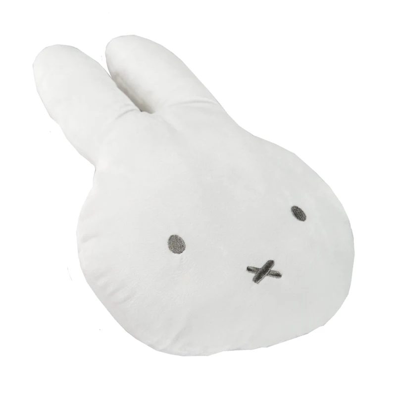 Dekokissen "miffy®" – für Baby-/ Kinderzimmer, Kuschelkissen aus weichem Coral-Fleece
