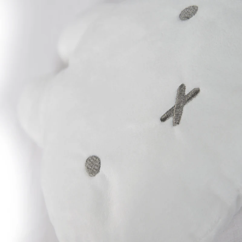 Dekokissen "miffy®" – für Baby-/ Kinderzimmer, Kuschelkissen aus weichem Coral-Fleece