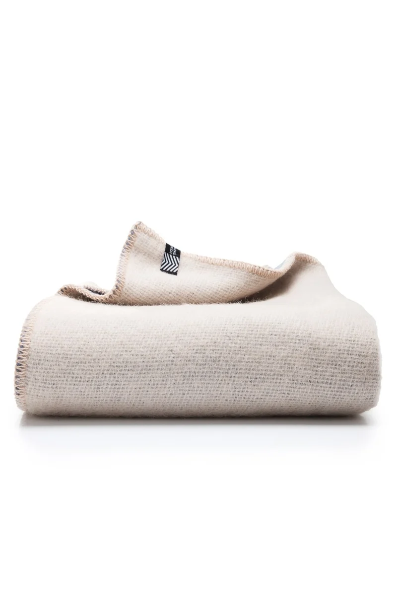 Transhelvetica Wool Blanket “Donkey” by Lorena Paterlini