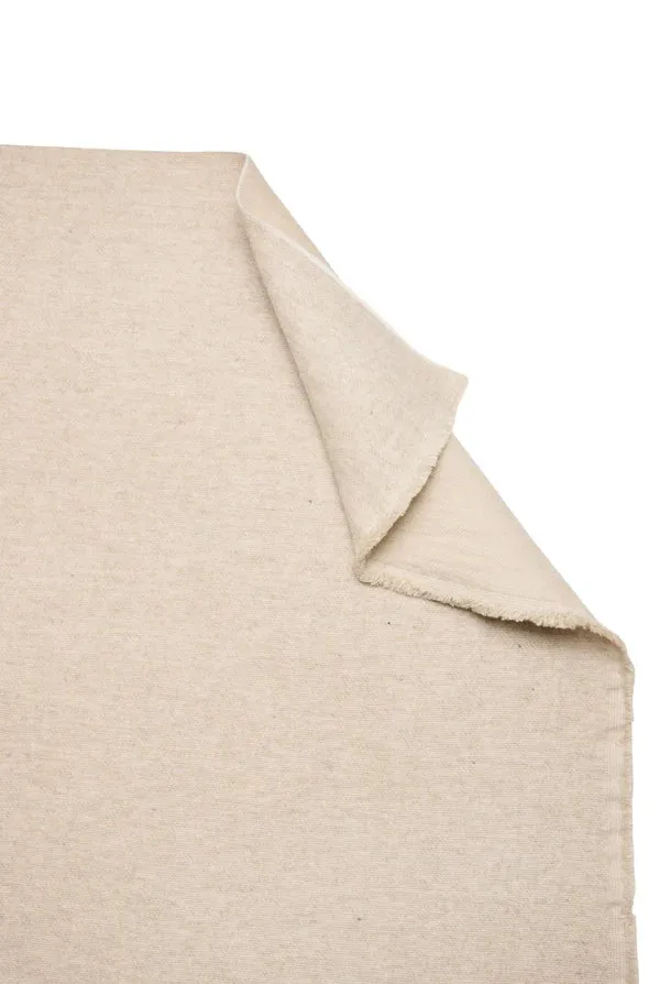 Eco Cashmere Bed Runner in Beige
