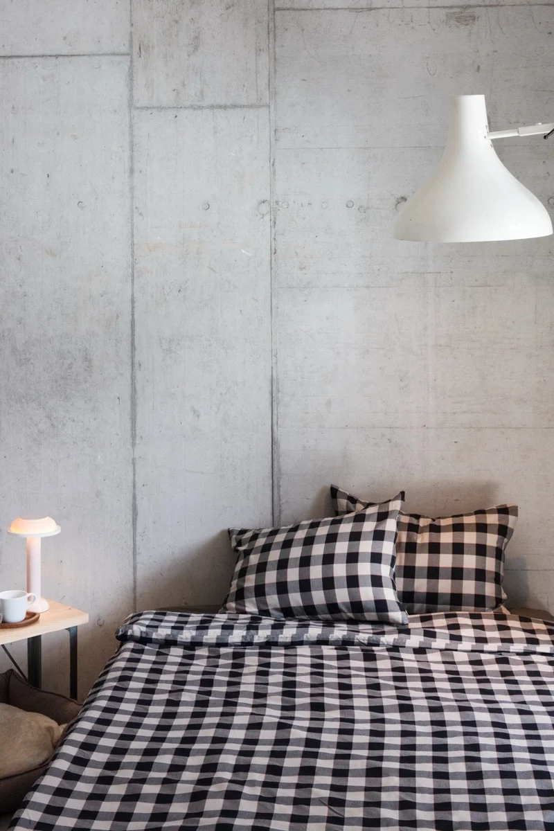 Glen Lodge 'Bernina Check' Yarn-Dyed Cotton Bedding