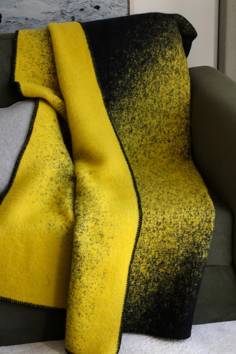 Locarno Film Festival Wool Blanket “Aura” by Michele Rondelli