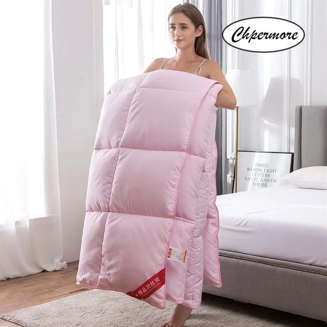 Chpermore 95 % White Goose/Duck Down Quilt Duvets five star hotel Winter Comforters 100% Cotton Cover King Queen Twin Full Size