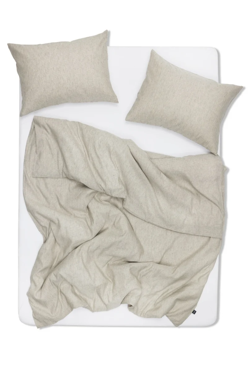 Linen Cotton Bedding "Casa Mare" in Como Stripe