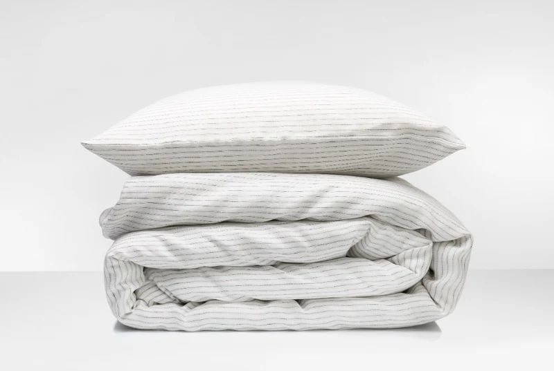 Linen Cotton Bedding "Casa Mare" in Rimini Stripe