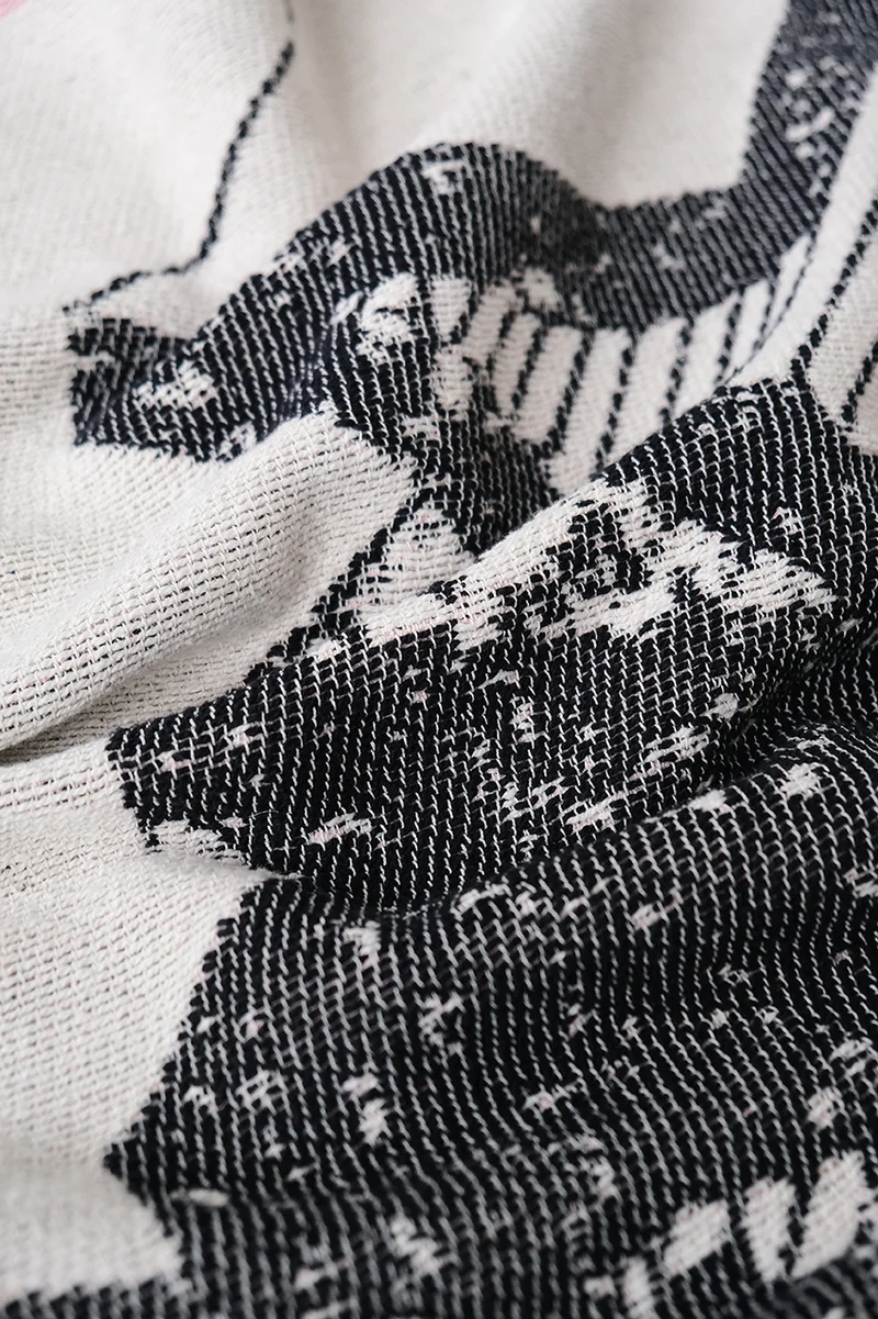 Cotton Blanket "Zukki"by Zukunft x ZigZagZurich - Limited Edition