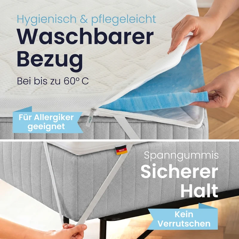 Meos Gel-Schaum Topper 270x200 cm