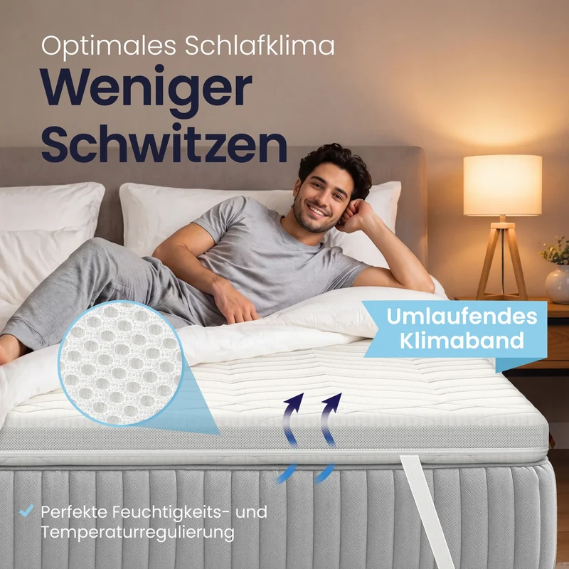Meos Gel-Schaum Topper 270x200 cm