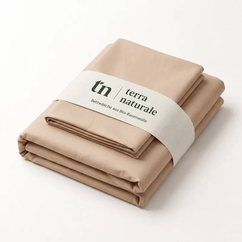 Perkal Bettwäsche aus 100% Bio-Baumwolle - Terra Naturale