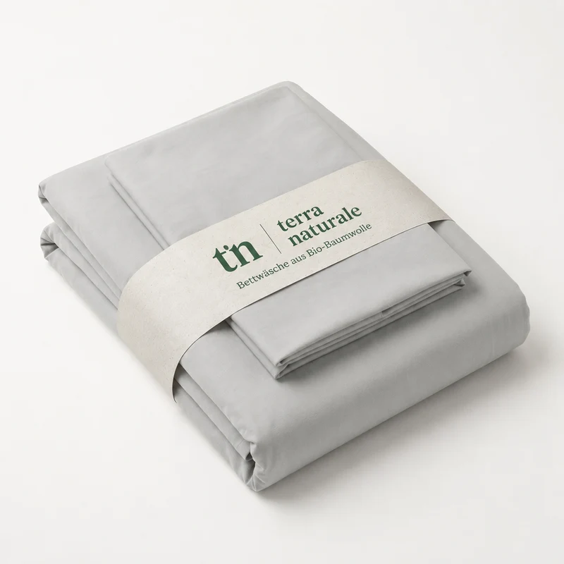 Perkal Bettwäsche aus 100% Bio-Baumwolle - Terra Naturale