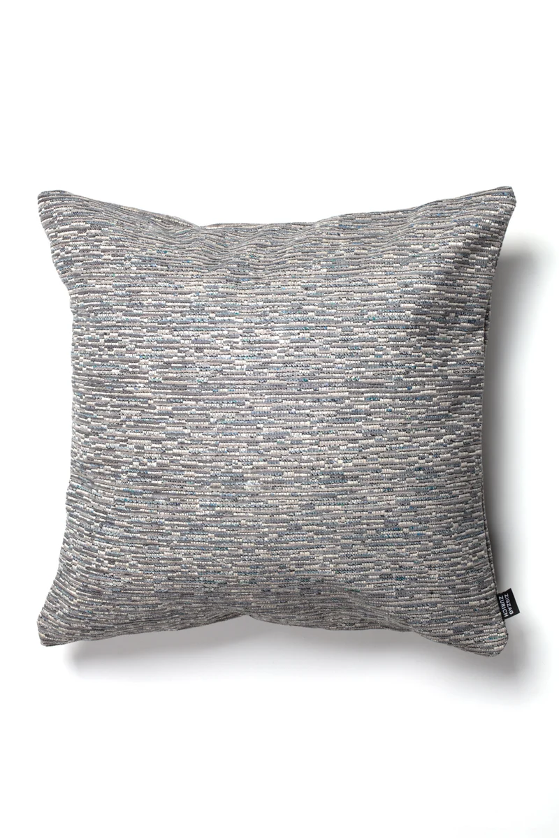 Chenille Cushion "Fossil" - Slate