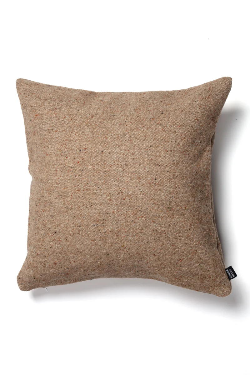 Linen Wool Cushion "Moritz" - Oat