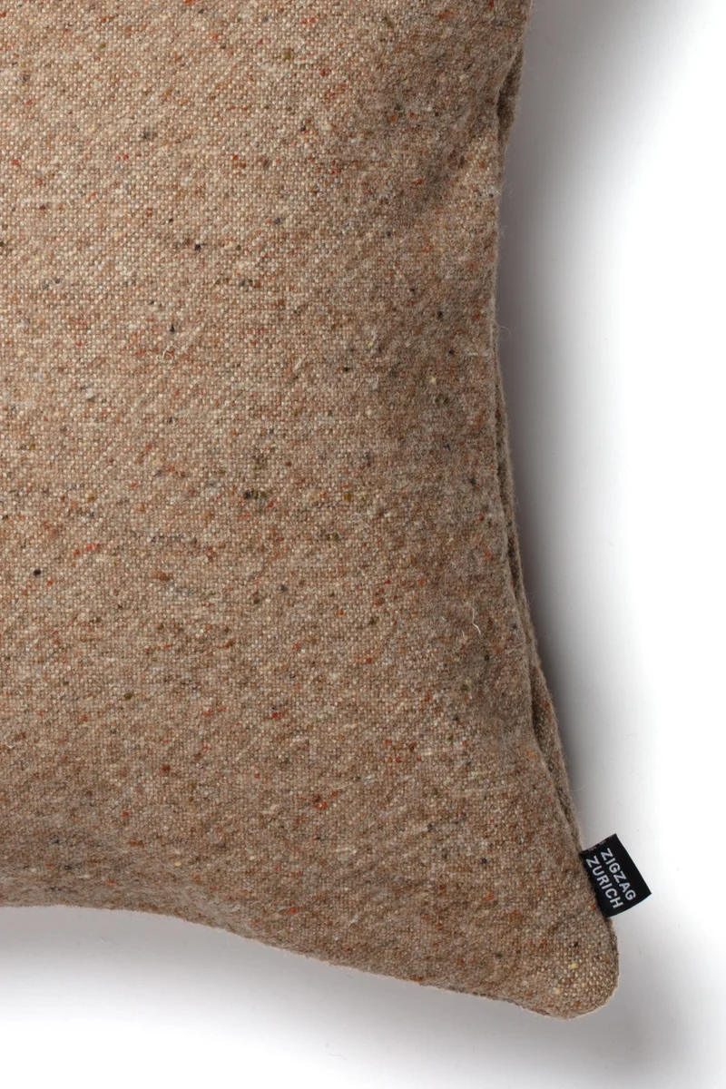 Linen Wool Cushion "Moritz" - Oat