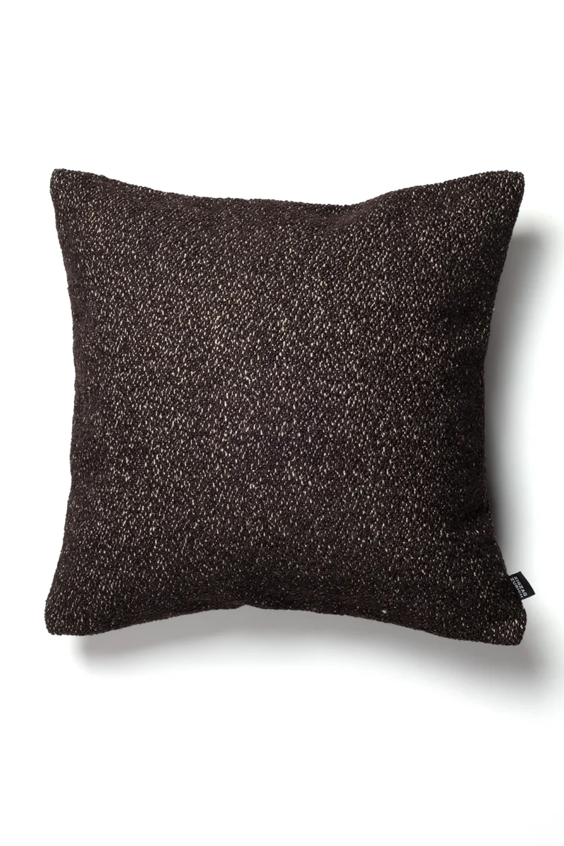 Structure Cushion "Genki" - Espresso