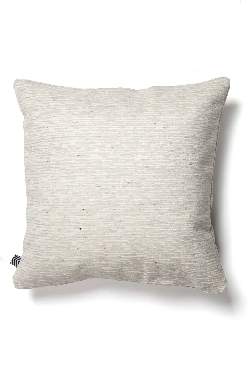 Chenille Cushion "Fossil" - Natural