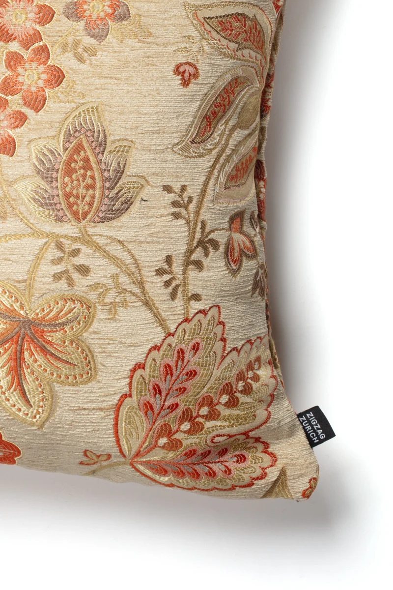 Floral Cushion "Botanica" - Gold