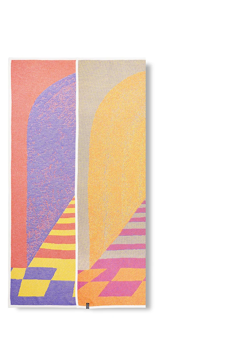 Cotton Blanket “Void” by Dario Cortese