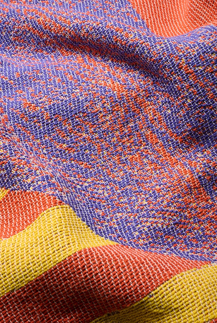 Cotton Blanket “Void” by Dario Cortese