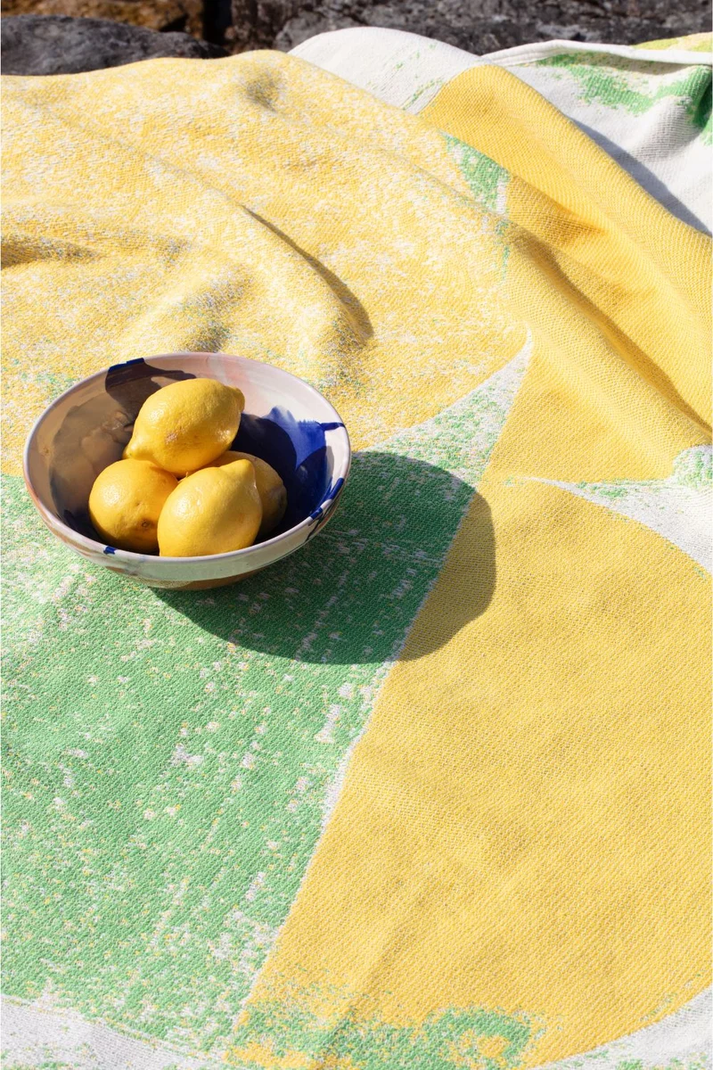 Cotton Blanket “Echolalia” by Todd Schulz