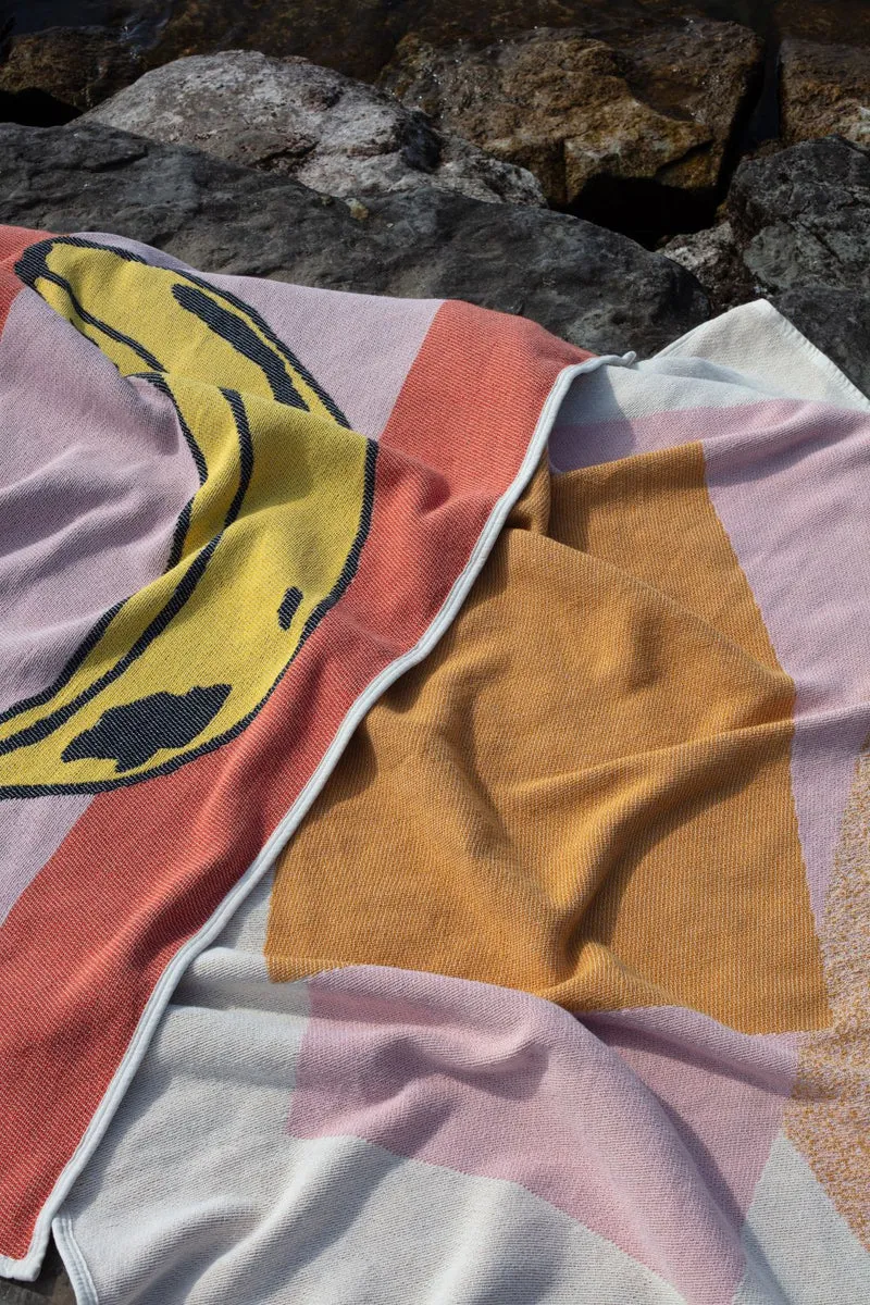 Cotton Blanket “Color Combination 04” by Luzia Hein