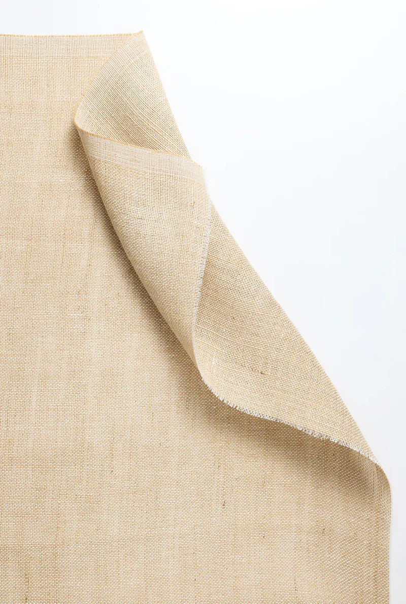Jute and Hemp Curtains in Natural Color 303g m2