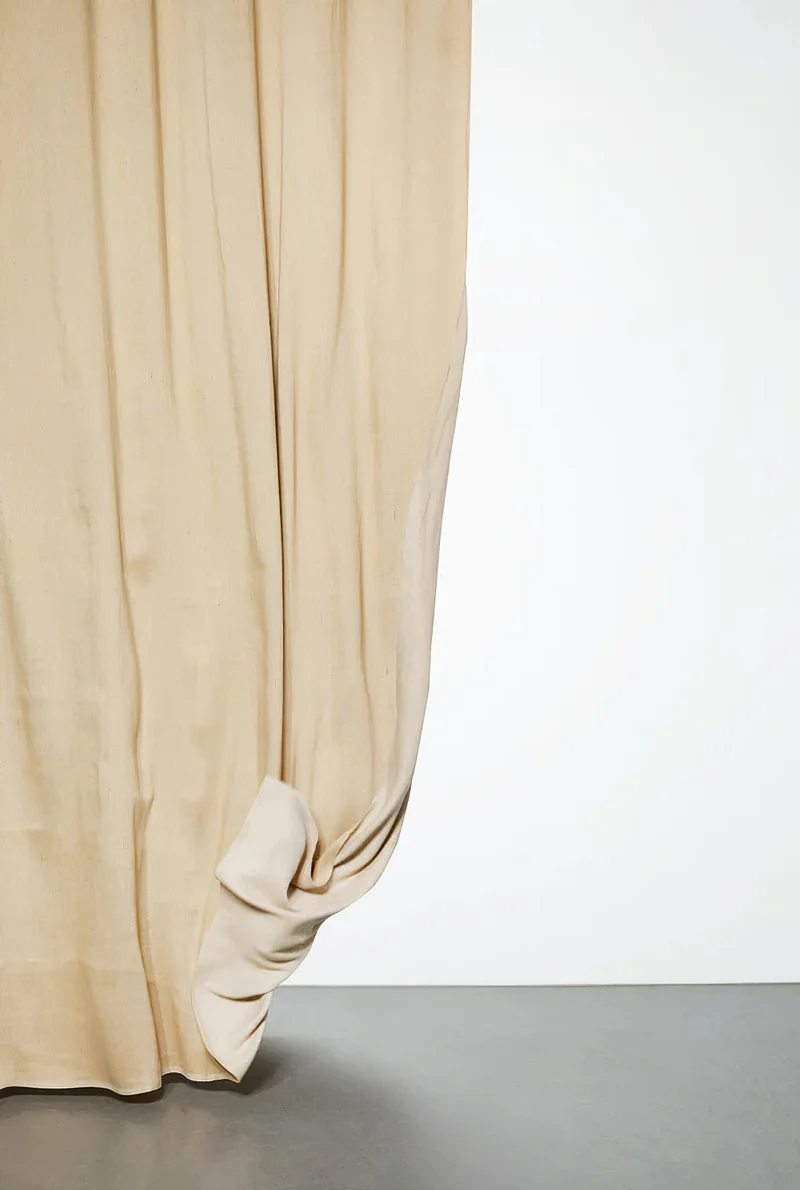 Jute and Hemp Curtains in Natural Color 303g m2