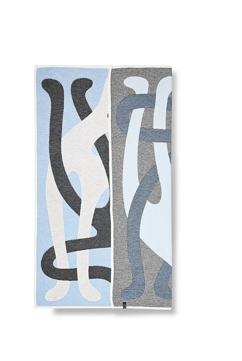 Cotton Blanket “Lupo” by Joël Roth