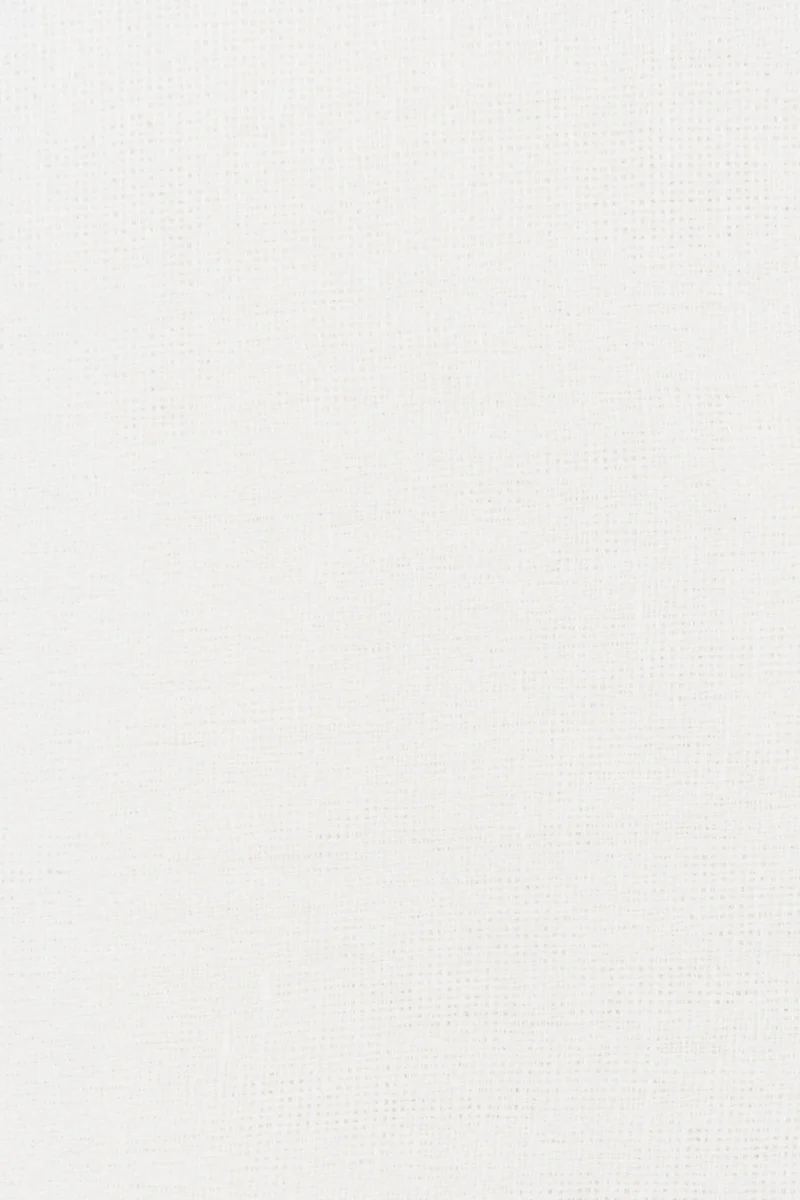 Wool & Linen Curtains "Lana Calma" in Natural White Color