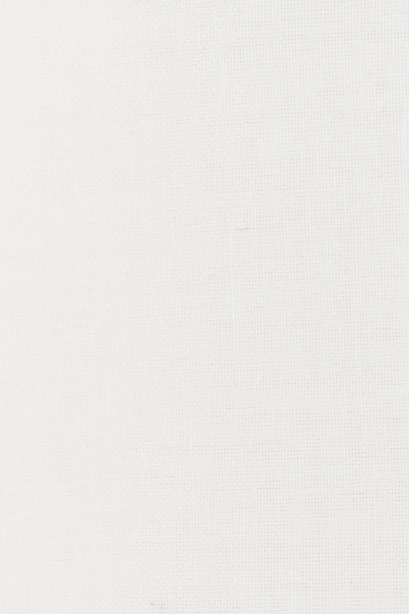 Wool & Linen Curtains "Lana Lino" in White Color