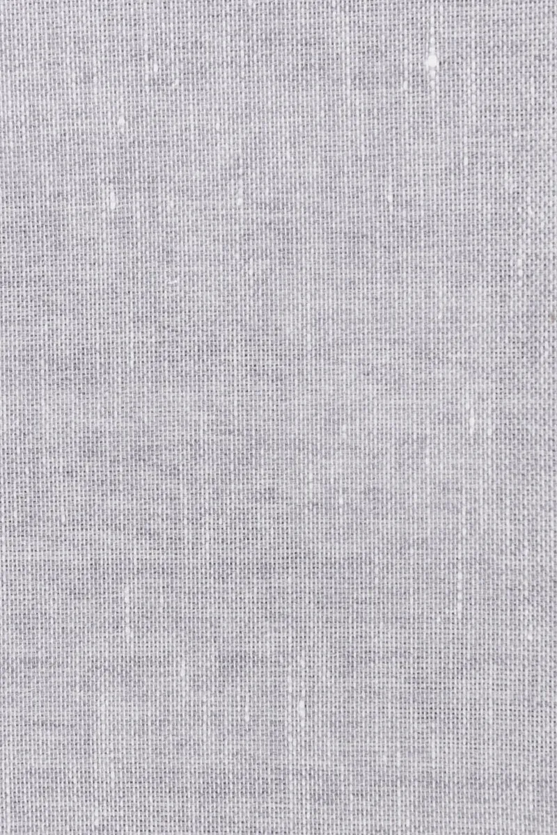 Wool & Linen Curtains "Lana Lino" in Light Grey Color