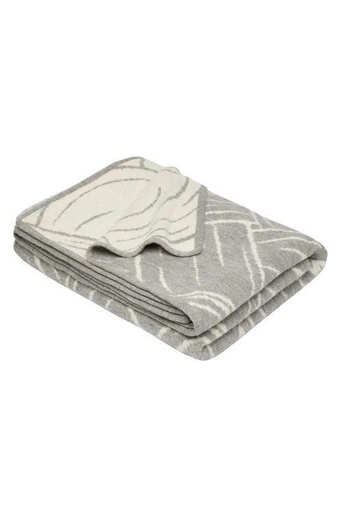 Alpaka Wolldecke JACQUARD