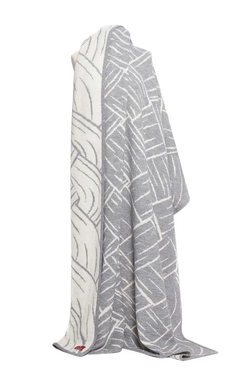 Alpaka Wolldecke JACQUARD