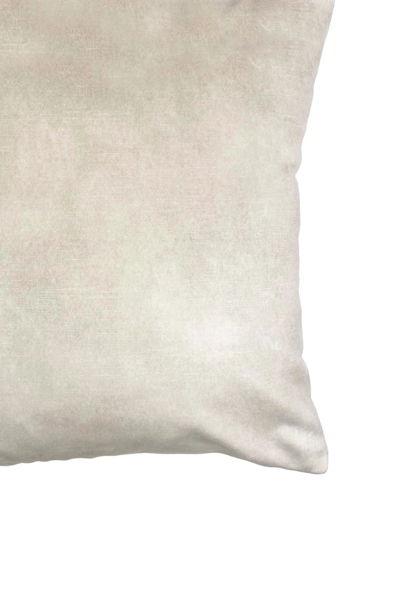 Velvet Cushions "Casino" - Sand
