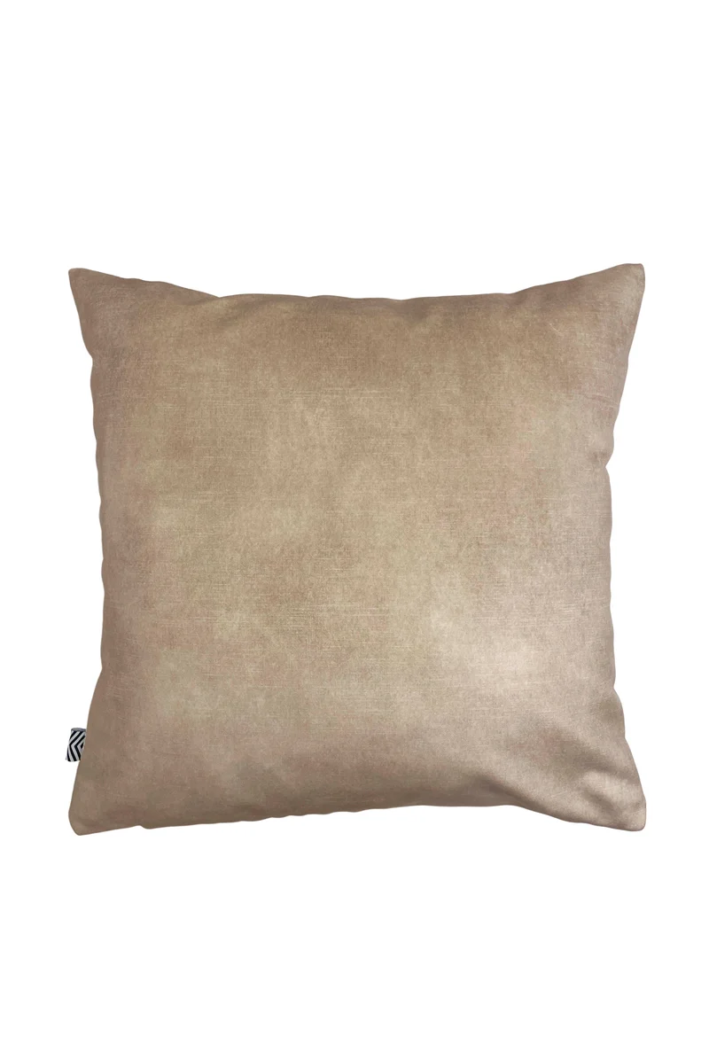 Velvet Cushions "Casino" - Truffle