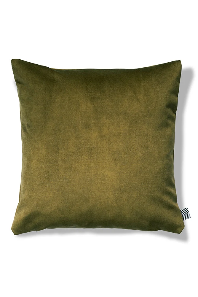 Velvet Cushions "Casino" - Moss