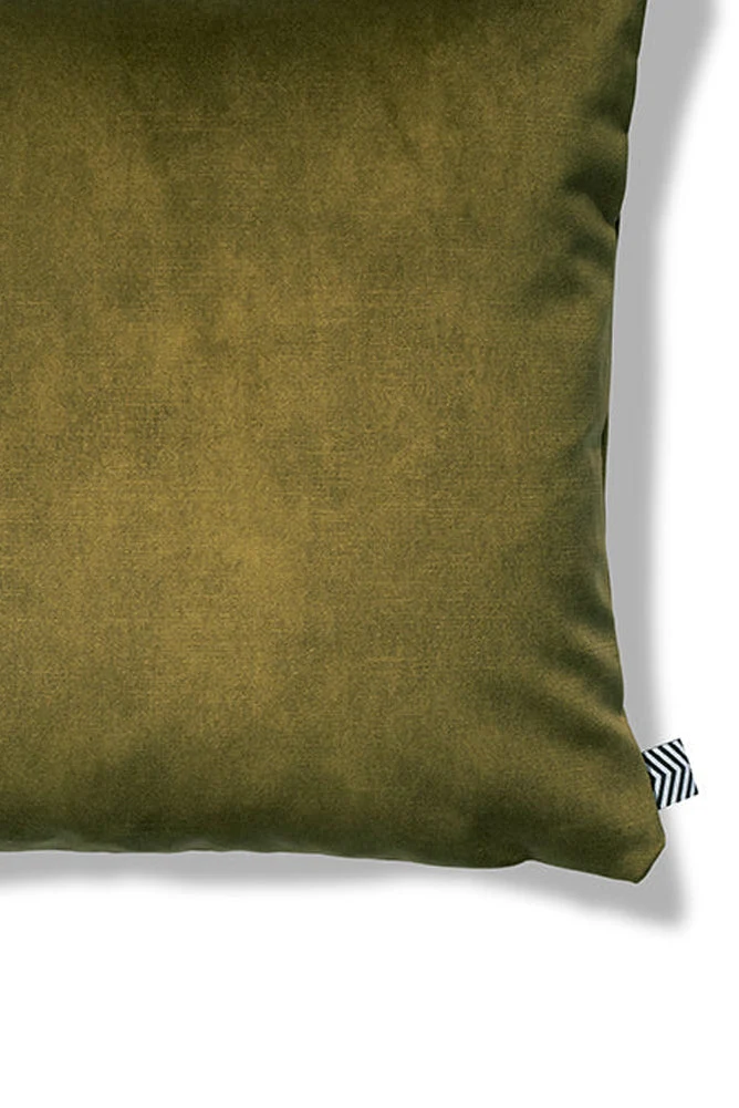 Velvet Cushions "Casino" - Moss
