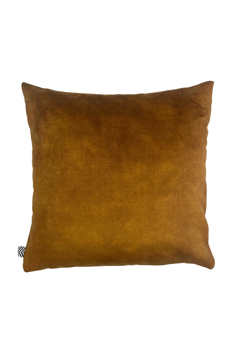 Velvet Cushions "Casino" - Kurkuma