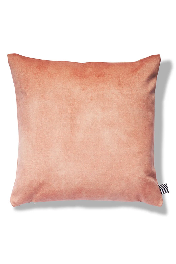 Velvet Cushions "Casino" - Coral