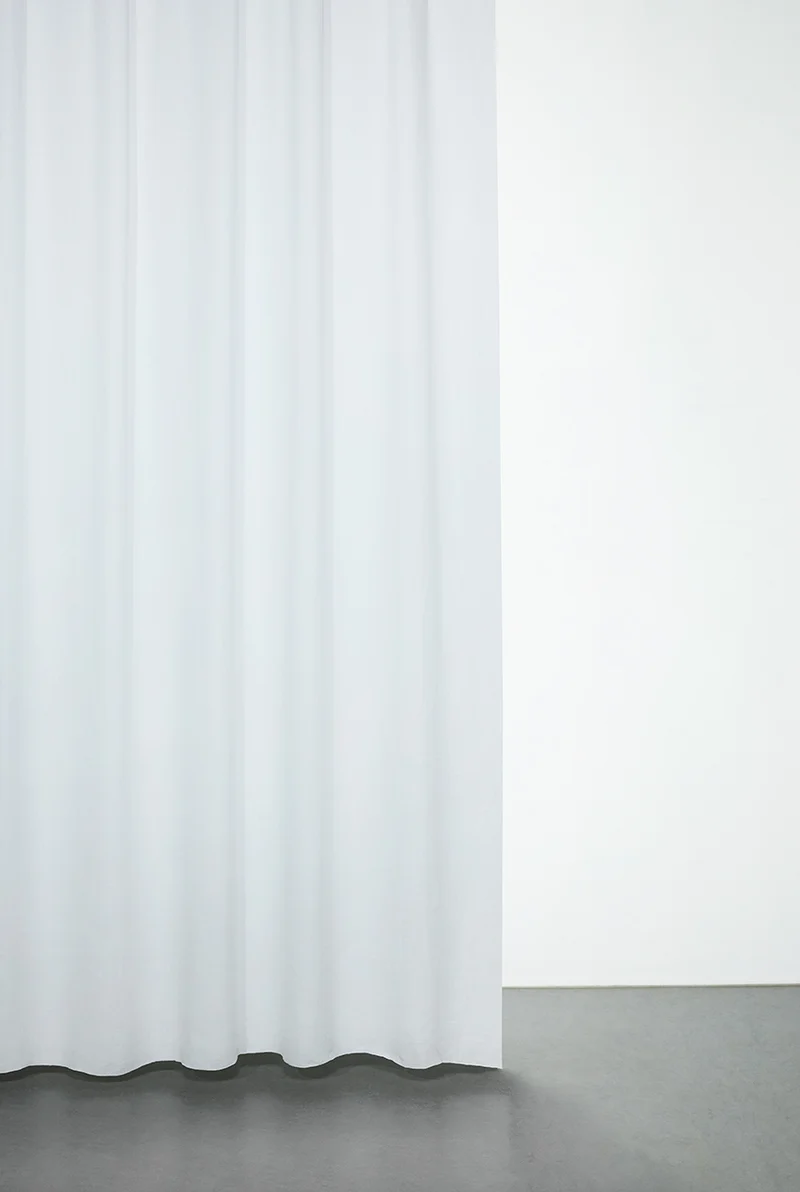 Hemp Curtains in White Color