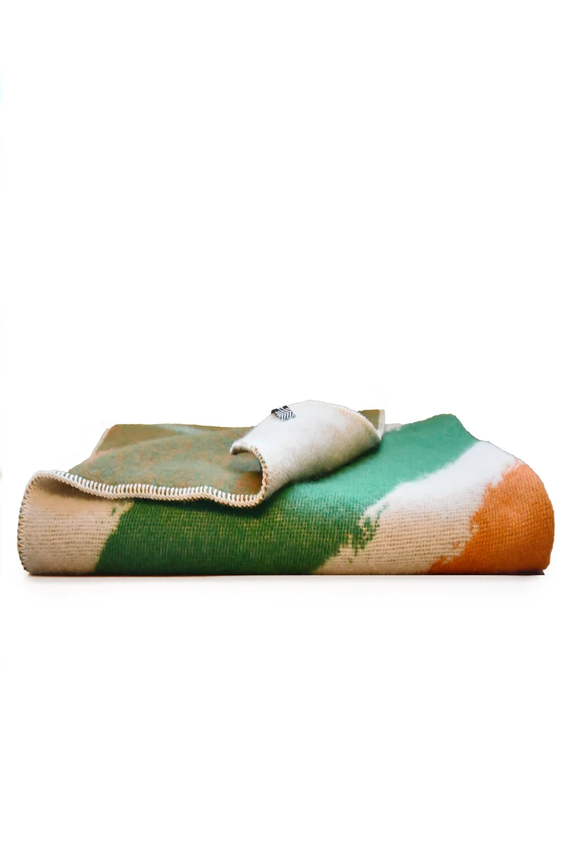 Wool Blanket “Podium” by Michele Rondelli