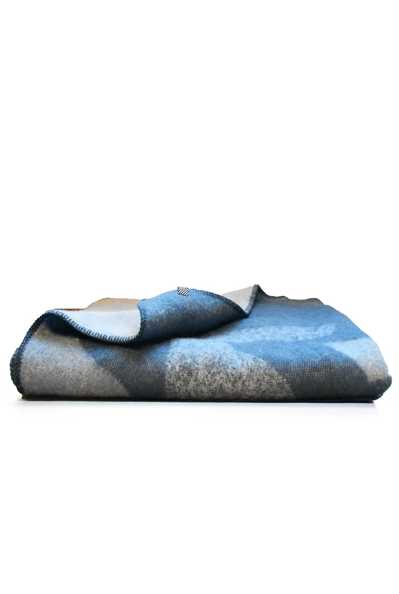 Wool Blanket “Nordwolf” by Michele Rondelli
