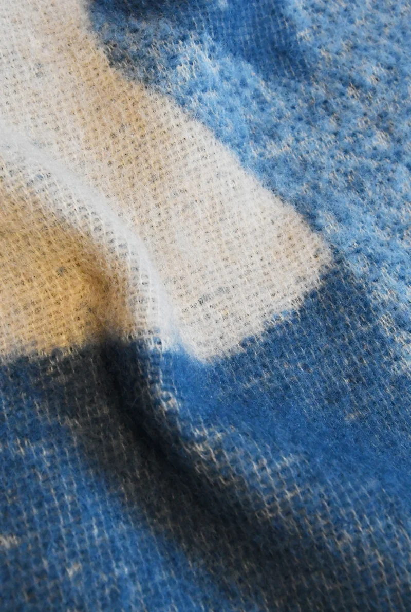 Wool Blanket “Nordwolf” by Michele Rondelli