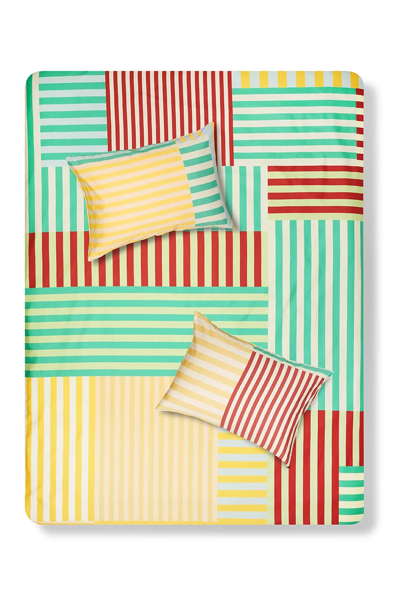 Artist Bedding "Aligned 2" by Céline Cornu