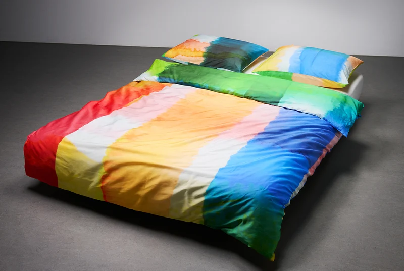 Artist Bedding "Tartanic Panic" by Michele Rondelli & Dario Cortese