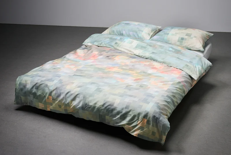 Artist Bedding "Meadow Pixel - Autumn " by Michele Rondelli